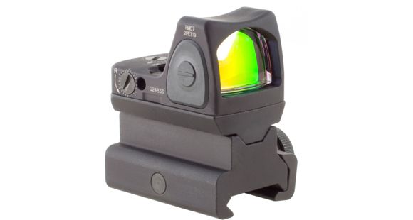 Image of Trijicon RMR Type 2 Adjustable Red Dot Sight, 6.5 MOA Red Dot, RM34 Mount, Black, RM07-C-700681