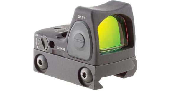 Image of Trijicon RMR Type 2 Reflex Sight 1x, 1 MOA Red Dot, RM33 Mount, Black, RM09-C-700746
