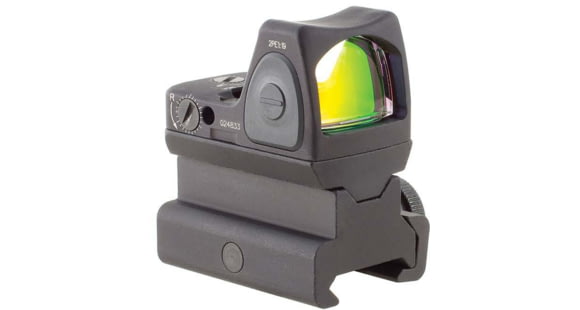 Image of Trijicon RMR Type 2 Reflex Sight, 1 MOA Red Dot, RM34 Mount, Black, RM09-C-700750