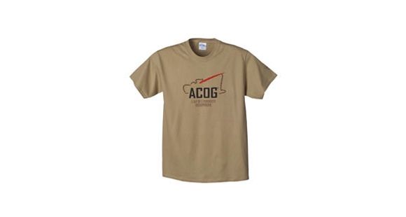 Image of Trijicon Short Sleeve T-Shirt with Survey Tagline, Sand, XX-Large AP37-XXL