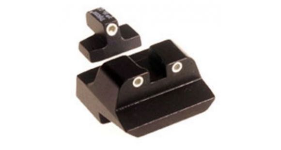 Image of Trijicon Bright &amp; Tough S&amp;W Compact .45 Long Rear Night Sights - Green Front &amp; Orange Rear SA10O