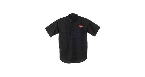 Image of Trijicon Tactical Short Sleeve Shirt - XXXL, Black AP27XXXL