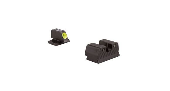 Image of Trijicon HD XR Night Sight Set, Yellow Front Outline for FNH FNS-40, FNX-40, and FNP-40, Black, 600880