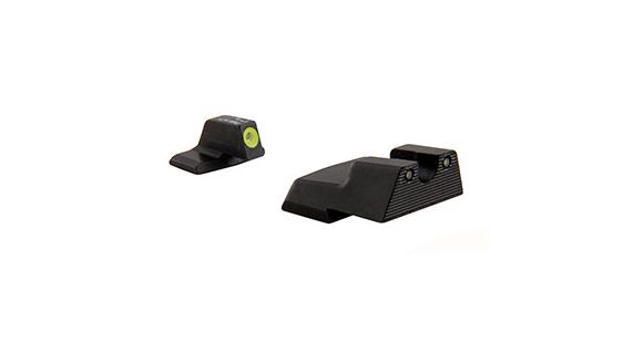 Image of Trijicon HD XR Night Sight Set, Yellow Front Outline for HandK 45C/P30/VP9, Black, 600895
