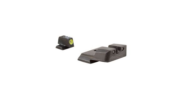 Image of Trijicon HD XR Night Sight Set, Yellow Front Outline for Smith and Wesson M&amp;P, SD9 VE, SD40 VE, Black, 600850