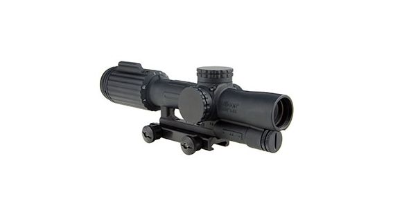 Image of Trijicon VCOG 1-6x24 Green Horseshoe Dot/Crosshair Rifle Scope .223/55gr Thumb Screw Mount, Black, 1600042