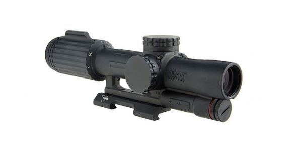 Image of Trijicon VCOG 1-6x24 Variable Powered Rifle Scope w/Horseshoe Dot/Crosshair .223/77 Grain Ballistic Reticle w/QR Mount 1600010