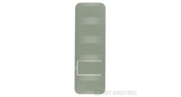 Image of Troy 4.4in Battle Rail Covers 3 Pack, Od Green, SCOV-BRC-34DT-00