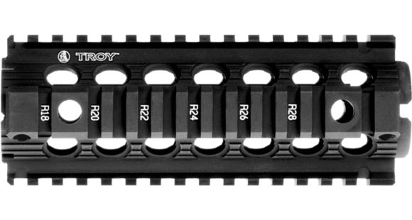 Image of USED, Troy 7 in. Modular Rail Forend Drop in for M4/M16/AR15 Carbines, Black, NSN - 1005-01-644-6293, SRAI-MRF-D7BT-00