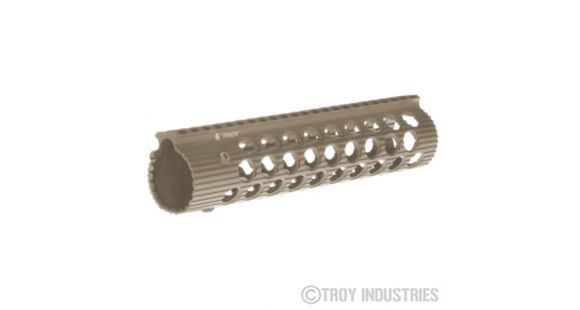 Image of Troy 9in Alpha Rai Free Float Handguard, No Sight, Flat Dark Earth, STRX-AL1-90FT-01