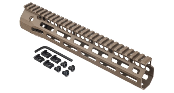 Image of Troy Battlerail, SOCC105, 10.5in, Special Ops M-LOK Compatible , Low Profile, Flat Dark Earth, SRAI-SR1-10FT-00