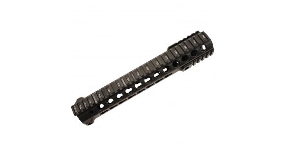 Image of Troy AR-15 SDMR Keymod Free-Floating Rail, 11in, Black, STRX-BK1-11BT-00