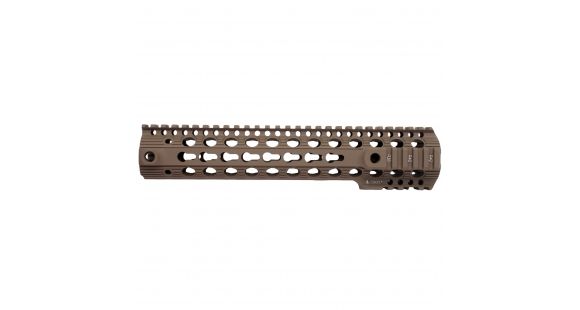 Image of Troy AR-15 SDMR Keymod Free-Floating Rail, 11in, Flat Dark Earth, STRX-BK1-11FT-00