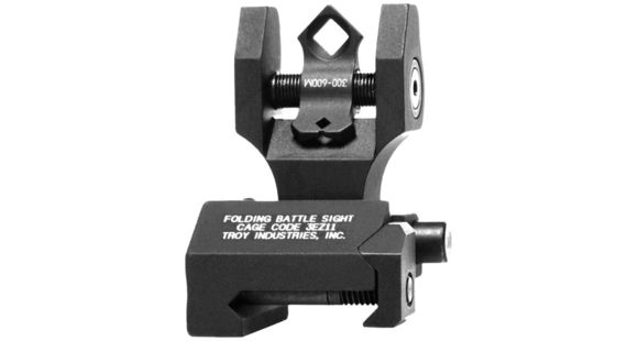 Image of Troy Dioptic Apeture DOA Top Mounted Deployable Rear Sight, Black, SSIG-DOA-RFBT-00