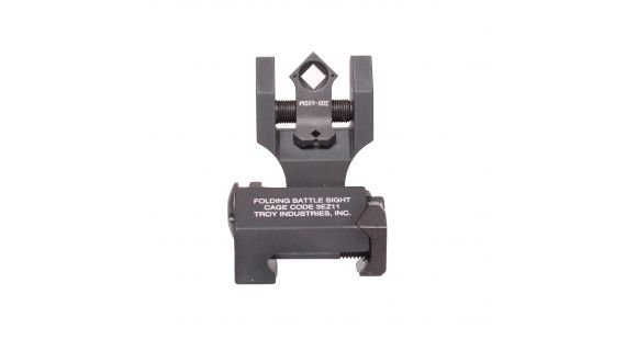 Image of Troy Dioptic Apeture DOA Top Mounted Deployable Rear Sight for AR-15, Black, SSIG-FBS-TTBT-00