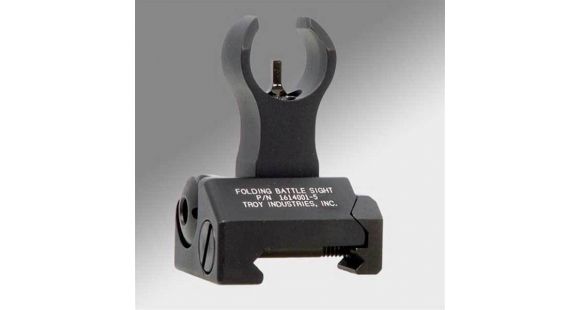 Image of Demo, Troy Folding Battle Sight Front w/ HK Style Housing &amp; M4 Post - Black FBS-FHBT-00