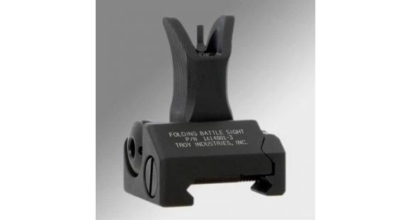 Image of Demo, Troy Folding Battle Sight Front w/ M4 Sight and Post - Black