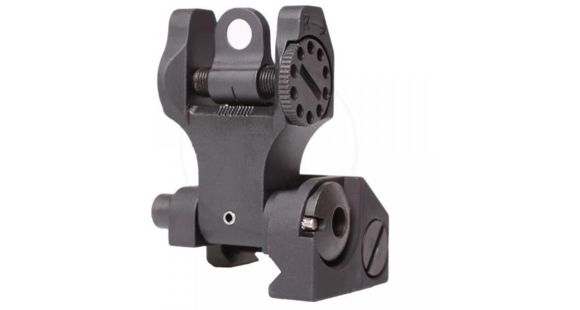 Image of Troy Rear Folding Battle Sight, T6 Aircraft Aluminum, Black, FBS-R0BT-00