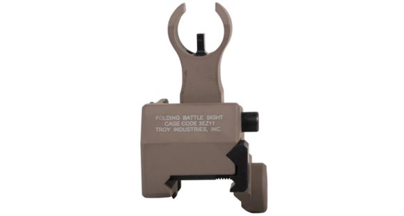Image of Troy Front Tritium HK Gas Block Mounted Battle Sight, Flat Dark Earth, SSIG-GBF-00FT-01