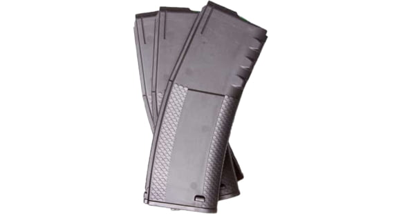 Image of Troy Industries Battlemag Rifle Magazine, AR-15, 223 Remington, 30 Rounds, 3 Pack, Black, SMAG-3PK-00BT-00-30RD