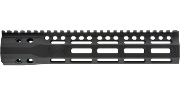 Image of Troy Industries SOCC Gen 2 Free Float M-LOK Handguard AR-15 Aluminum Battle Rail, Black, 10.5in, SRAI-SR1-10BT-G2