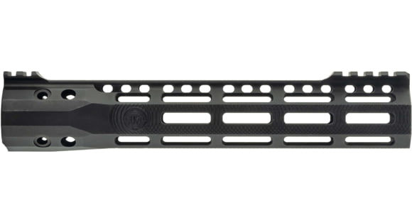 Image of Troy Industries X Series Free Float M-LOK Handguard AR-15 Aluminum Battle Rail, Black, 10.5in, SRAI-SR1-10BT-X2