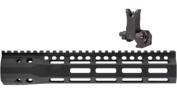 Image of Troy Iron Sight, AR-15, Front Tactical BlackTroy Industries SOCC Gen 2 Free Float M-LOK Black, 10.5in