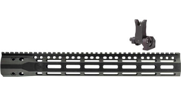 Image of Troy Iron Sight, AR-15, Front Tactical BlackTroy Industries SOCC Gen 2 Free Float M-LOK Black, 15.125in