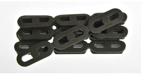 Image of Troy M-LOK Squid Grip 7-Pack, OD Green SSQD-M7P-00GT-00