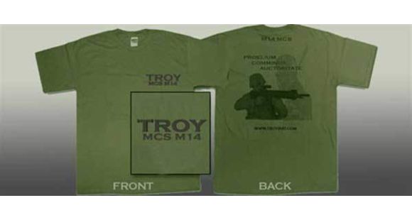 Image of Troy MCS Close Quarters Battle T-Shirt, Short Sleeve, L 0L0T-00