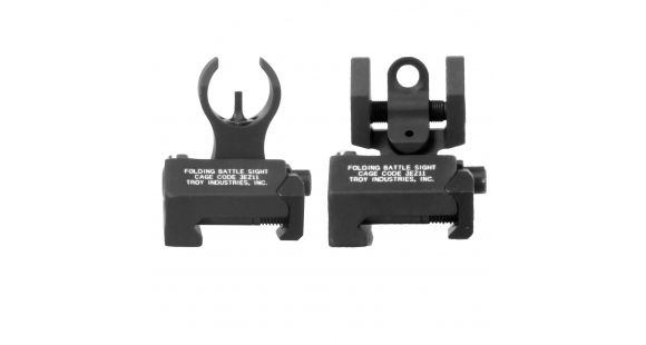 Image of USED, Troy Micro Set HK Top Mounted Deployable Front and Rear Sight, Black, SSIG-IAR-SMBT-00
