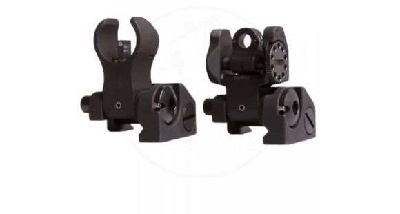 Image of DEMO, Troy MICRO Set -Tritium HK Front and Round Rear, Black, SSIG-IAR-STBT-00