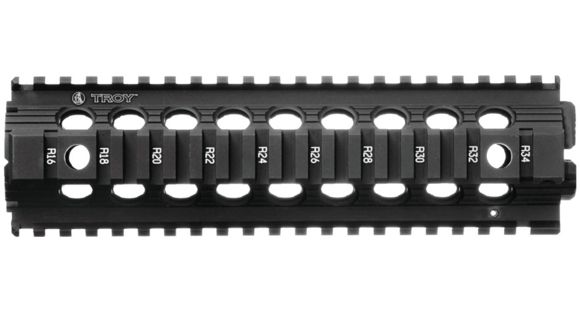 Image of DEMO, Troy Mid Length Drop In Battle Rail, 9in - Black MRF-D9BT-00