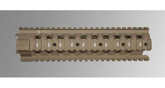 Image of Troy 9 in. Modular Rail Forend for Mid Length Carbines - Flat Dark Earth
