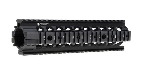 Image of Troy 9 in. Modular Rail Forend for Mid Length Carbines - Black
