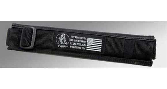 Image of Troy One Point Combat Sling w/ Non-Slip Pad &amp; Emergency Strap, Black, SSLI-1PS-00BT-00