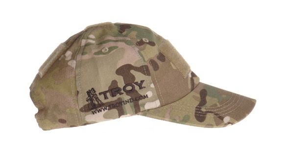 Image of Troy Cotton Operators Hat - Crye Precision Camo w/ Rear Elastic Strap, Velcro OSFA