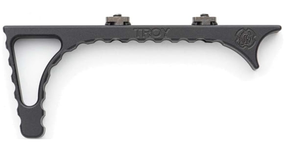 Image of Troy OpticsPlanet Exclusive Angled MLOK Foregrip, AR-15, Aluminum, Black, SGRI-ANG-A0BT-00