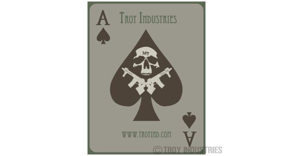 Image of Troy Patch - Multi Cam Death Card SPAT-PAT-00MT-01