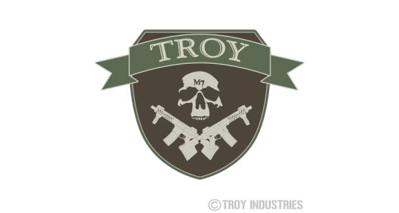 Image of Troy Patch - Multi Cam Jolly Roger SPAT-PAT-00MT-04