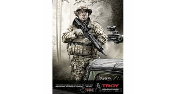 Image of Troy Poster - Rough Men Stand Ready 18 x 24 SPOS-ACE-0S0T-00