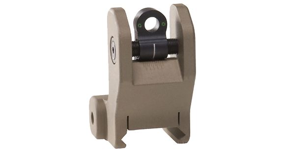 Image of Troy Rear Tritium Battle Sight - Flat Dark Earth SSIG-FBS-RTFT-00