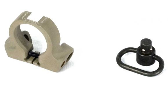 Image of Troy Professional Grade Receiver Sling Adapter w/Non-Slip Pad, Flat Dark Earth