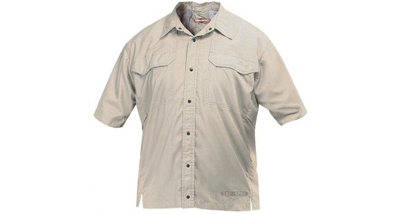 Image of Tru-Spec 24-7 Camp Shirt 100% Polyester, Khaki, 4XLarge Regular 1232009