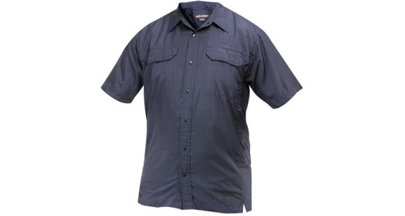 Image of Tru-Spec 24-7 Camp Shirt 100% Polyester, Navy, 4XLarge Regular 1235009