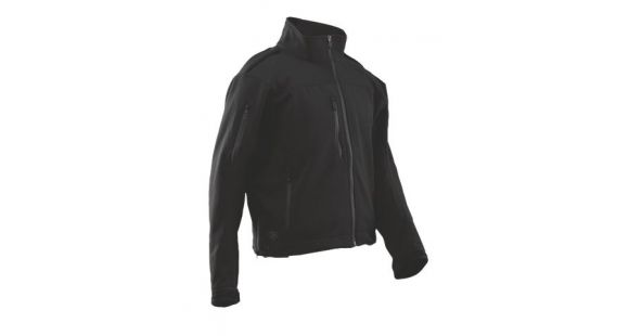 Image of TRU-SPEC 24-7 LE Softshell Jacket, 100% Polyester - Men's, Black, 5XL, Short, 2093010