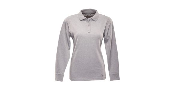 Image of Tru-Spec 24-7 Long Sleeve Polo Shirt- Women's, Heather Grey, 2XL, Reg 4400007