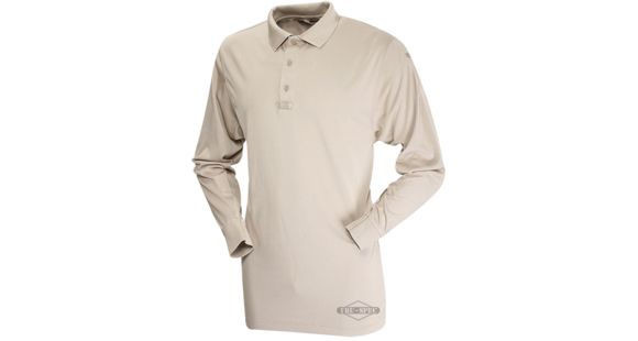 Image of TRU-SPEC 24-7 Series Performance Long Sleeve Polo - Men's, Silver Tan, Extra Small, Regular, 4478002