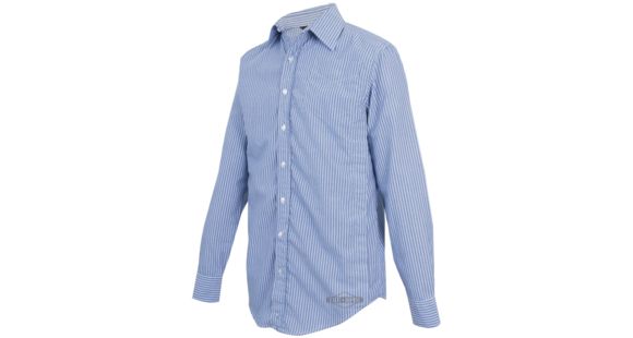 Image of Tru-Spec 24-7 Concealed Design Shirt, Large, Field Blue 1223005
