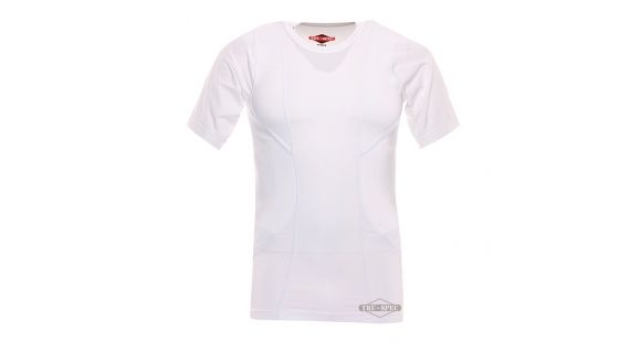 Image of Tru-Spec 24-7 SL Concealed Holster Shirt 85/15 Poly Spandex, White, XLarge Regular 1225006